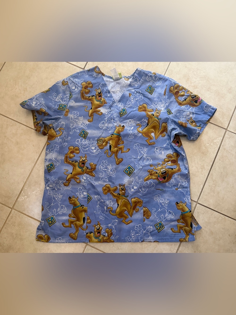 Scooby Doo Scrub Top